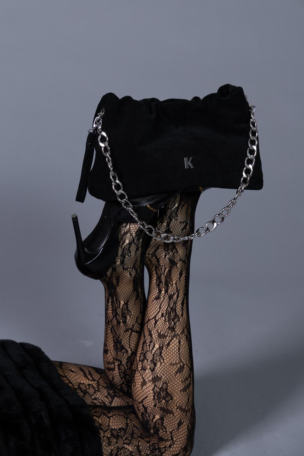 Scarlett Black Suede